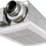 Panasonic WhisperWarm Ceiling Mount Bathroom Exhaust Fan with Heater, 50-80-110 CFM, FV-0511VH1-0