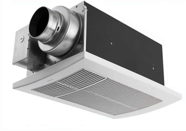 Panasonic WhisperWarm Ceiling Mount Bathroom Exhaust Fan with Heater, 50-80-110 CFM, FV-0511VH1-2