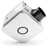 2-in-1 Bathroom Exhaust Fan with Light, 32W Quiet Vent Fan - 130 CFM & 1.5 Sones, 1200lm LED Light - 3000K/4000K/5000K Adjustable, Easy to Install, Bathroom Fans for Home, Bath, Hotel, Etc.-0