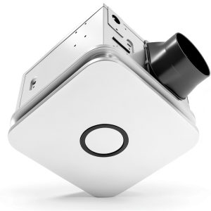 2-in-1 Bathroom Exhaust Fan with Light, 32W Quiet Vent Fan - 130 CFM & 1.5 Sones, 1200lm LED Light - 3000K/4000K/5000K Adjustable, Easy to Install, Bathroom Fans for Home, Bath, Hotel, Etc.-0
