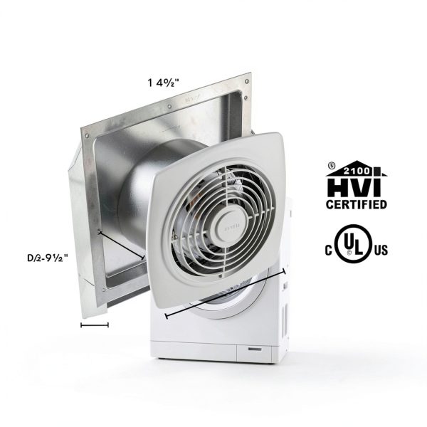 Broan-NuTone 509 Through-the-Wall Ventilation Fan White 200 CFM-2